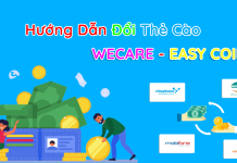 Cách đổi thẻ cào trên ứng dụng Easy Coin và Wecare Cách đổi thẻ cào trên ứng dụng Easy Coin và Wecare