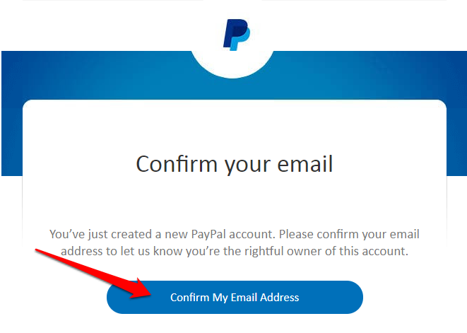 Xác nhận đăng ký tài khoản Paypal bằng Gmail