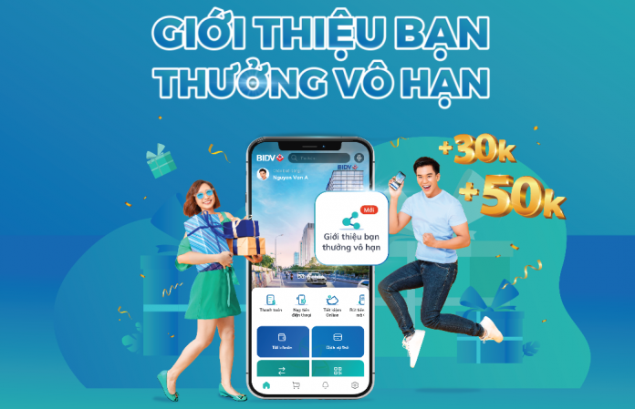 Hướng dẫn cách nhận 50K và 30K miễn phí từ BIDV SmartBanking giúp bạn kiếm tiền hoặc mua thẻ cào miễn phí khi nhận 50K từ SmartBanking.