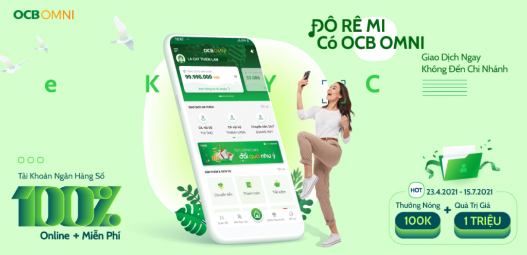 Mã giới thiệu OCB omini, ocb omini kiếm tiền online, kiếm thẻ cào miễn phí, ocb omini kiem tien, ocb omini nhận 100K