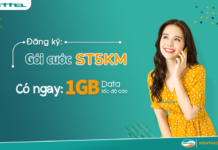 Gói data chỉ 5K nhận 1GB sử dụng trong 1 ngày của Viettel