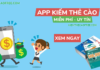 Top 10 App kiếm thẻ cào điện thoại miễn phí nhanh nhất 2026 App kiếm thẻ cào điện thoại online miễn phí uy tín nhanh nhất