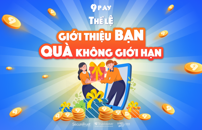 9Pay là app kiếm tiền online tại nhà cho học sinh sinh viên