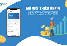 Mã giới thiệu Anfin KIEMTHECAO nhận 2 cổ phiếu Mã giới thiệu Anfin, Lấy và nhập mã giới thiệu Anfin