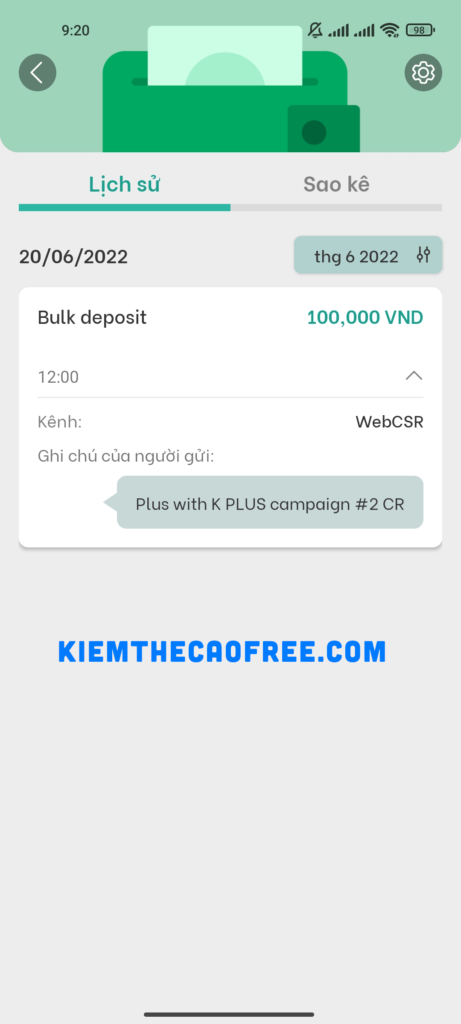 Nhận 100K miễn phí từ KBank, cách nhận 100K miễn phí