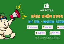 Cách nhận 200K từ Ví Appota miễn phí nhanh nhất Ví appota, cách nhận 200K miễn phí từ ví Appota, ví appota kiếm tiền, mã giới thiệu appota