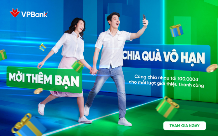 VPBank nhận 50K miễn phí, VPBank kiếm tiền, Mã giới thiệu VPBank