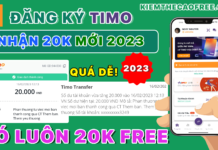 Cách đăng ký Timo nhận 20K miễn phí dễ dàng 9/2025 Cách đăng ký Timo nhận 20K miễn phí, mở tài khoản timo nhận tiền