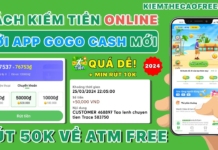 App Gogo Cash kiếm tiền online từ đi bộ mới nhất 2025 App Gogo Cash đi bộ kiếm tiền online miễn phí mới nhất 2024