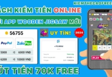 Kiếm tiền trên App Wooden Jigsaw Fun chơi game miễn phí 2024
