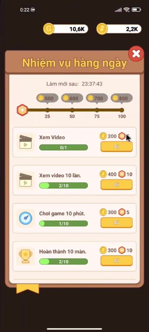 Làm nhiệm vụ kiếm tiền online với App BBQ Sort
