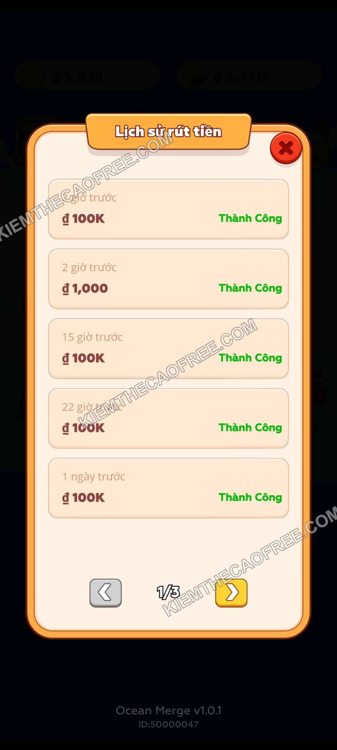 App Ocean Merge kiếm tiền có lừa đảo không? App Ocean Merge kiếm tiền có lừa đảo không?